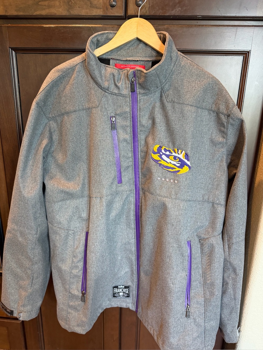 LSU Tigers jacket from Franchise Club 3X